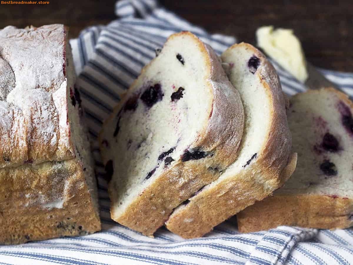 blueberry bread machine recipe