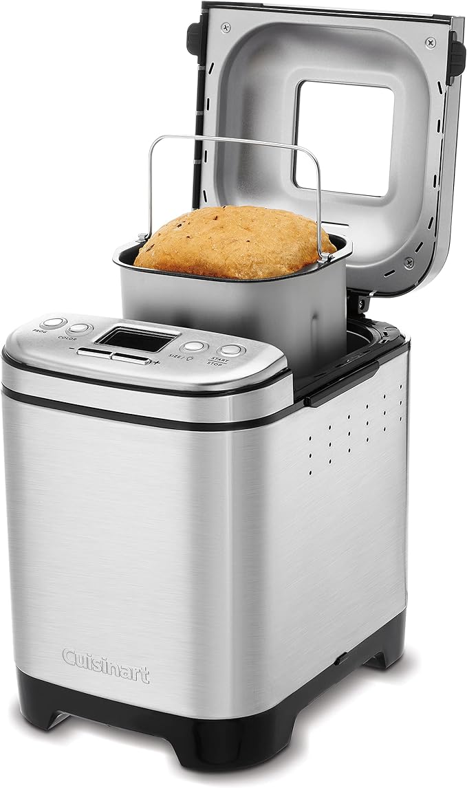 Cuisinart CBK-110C Compact Automatic Bread Maker, Stainless Steel-5