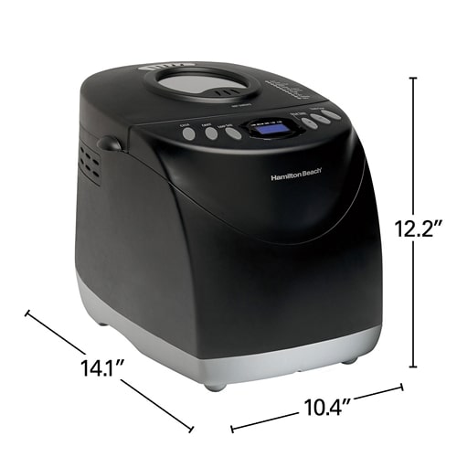 Hamilton Beach Bread Maker Machine Black (29882)-4