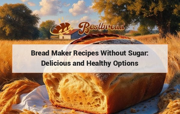 Bread Maker Recipes Without Sugar: Delicious and Healthy Options