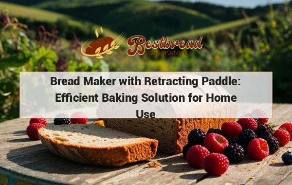 Bread Maker with Retracting Paddle: Efficient Baking Solution for Home Use