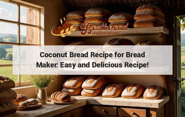 Coconut Bread Recipe for Bread Maker: Easy and Delicious Recipe!