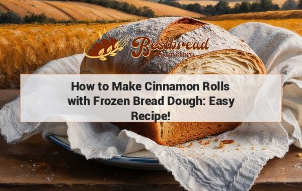 How to Make Cinnamon Rolls with Frozen Bread Dough: Easy Recipe!