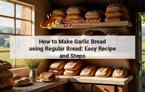 How to Make Garlic Bread using Regular Bread: Easy Recipe and Steps