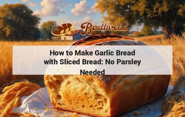 How to Make Garlic Bread with Sliced Bread: No Parsley Needed