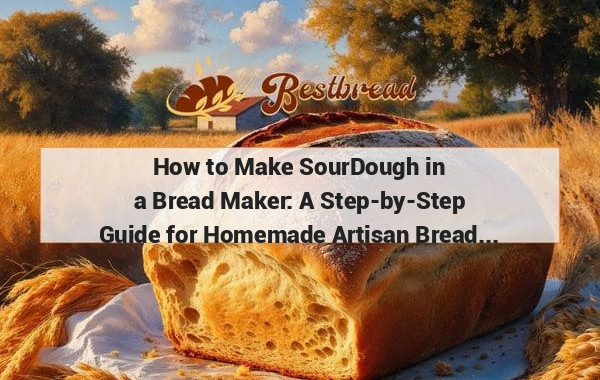 How to Make SourDough in a Bread Maker: A Step-by-Step Guide for Homemade Artisan Bread