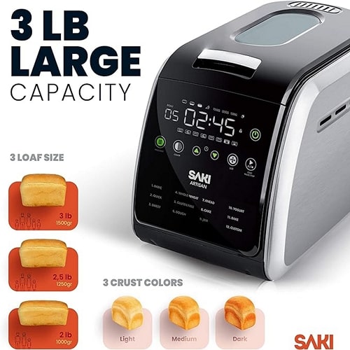 Detailed Saki Bread Maker Reviews: The Best Bread Maker Choice