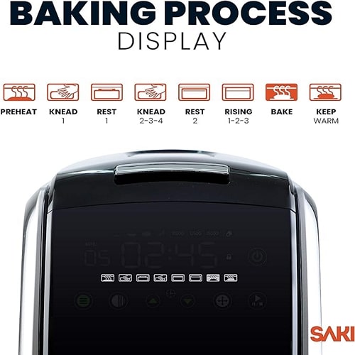 SAKI 3 LB Large Bread Maker Machine-4